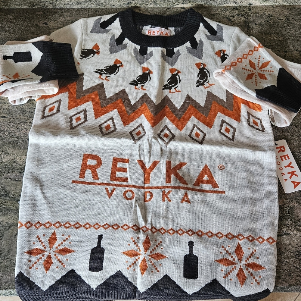 Long Sleeve REYKA Vodka Sweater